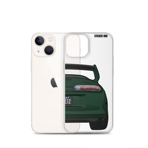 Green Toyota Supra - iPhone Case