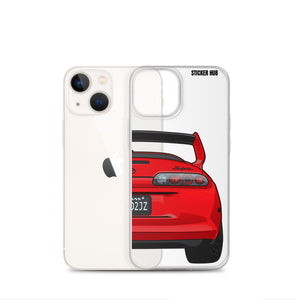 Red Toyota Supra - iPhone Case