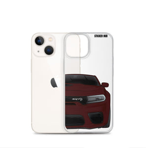 Octane Red Charger Hellcat (Widebody) - iPhone Case