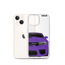 Load image into Gallery viewer, Purple Charger Hellcat (Widebody) - iPhone Case