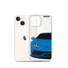 Load image into Gallery viewer, Blue Lamborghini Huracan - iPhone Case