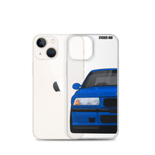 Load image into Gallery viewer, Blue BMW E36 - iPhone Case