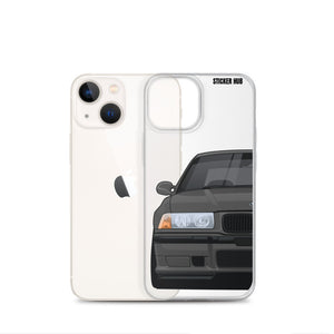 Gray BMW E36 - iPhone Case