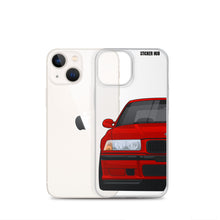 Load image into Gallery viewer, Red BMW E36 - iPhone Case