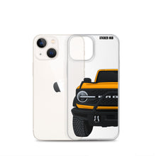 Load image into Gallery viewer, Cyber Orange Ford Bronco &quot;First Edition&quot; - iPhone Case