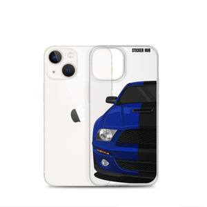 Blue 07-09 Mustang GT500 - iPhone Case