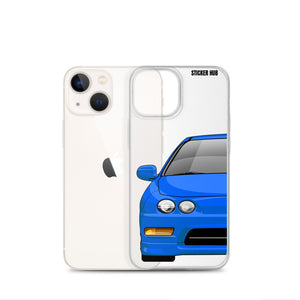 Light Blue Acura Integra - iPhone Case