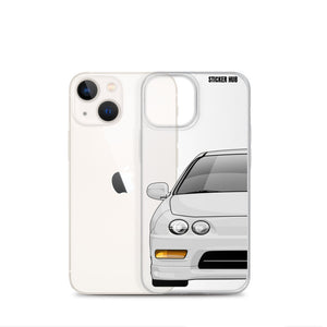 White Acura Integra - iPhone Case