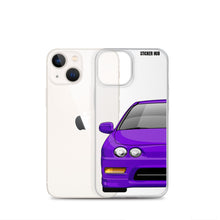 Load image into Gallery viewer, Purple Acura Integra - iPhone Case