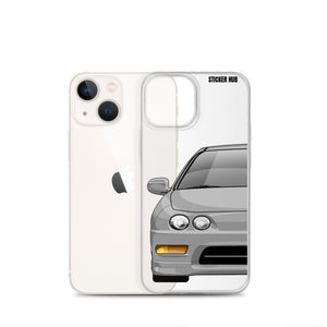 Silver Acura Integra - iPhone Case