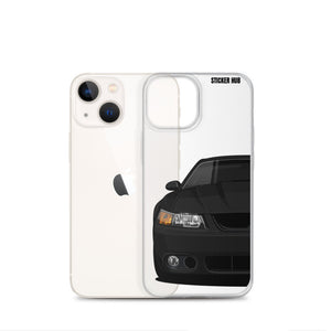 Black 03-04 Mustang SVT Cobra - iPhone Case