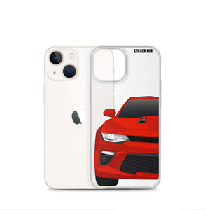 Red 6th Gen Camaro SS - iPhone Case