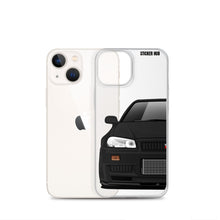 Load image into Gallery viewer, Black R34 Nissan GTR - iPhone Case