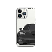 Load image into Gallery viewer, Black C6 Corvette Z06 - iPhone Case