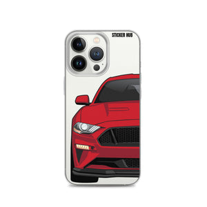 Race Red 18-21 Mustang 5.0 - iPhone Case