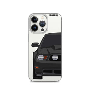 Black 11-12 Mustang 5.0 - iPhone Case