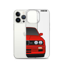 Load image into Gallery viewer, Red BMW E30 - iPhone Case