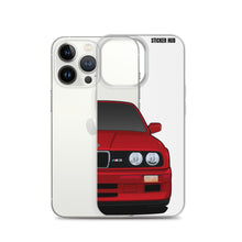 Load image into Gallery viewer, Dark Red BMW E30 - iPhone Case