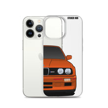 Load image into Gallery viewer, Orange BMW E30 - iPhone Case