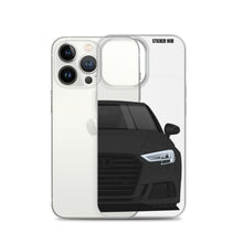 Load image into Gallery viewer, Black B9 Audi S3 - iPhone Case