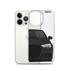 Black B9 Audi S3 - iPhone Case