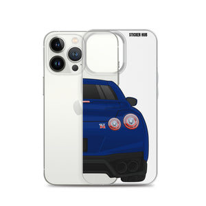 Deep Blue R35 Nissan GTR - iPhone Case