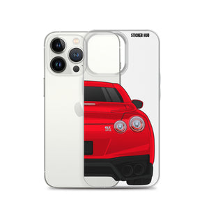 Solid Red R35 Nissan GTR - iPhone Case