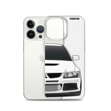 Load image into Gallery viewer, White Mitsubishi Evo - iPhone Case