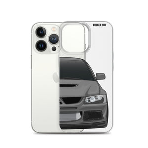 Gray Mitsubishi Evo - iPhone Case