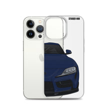 Load image into Gallery viewer, Downshift Blue MKV Toyota Supra - iPhone Case