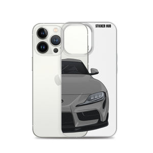 Turbulence Gray MKV Toyota Supra - iPhone Case