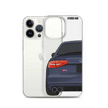 Load image into Gallery viewer, Moonlight Blue B8.5 Audi S4 - iPhone Case