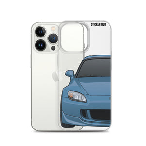 Suzuka Blue Honda S2000 - iPhone Case