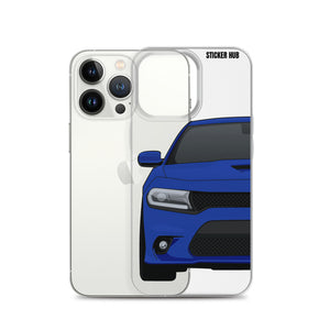 Blue 15-21 Charger - iPhone Case