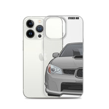 Load image into Gallery viewer, Crystal Grey 06-07 Subaru WRX STI - iPhone Case