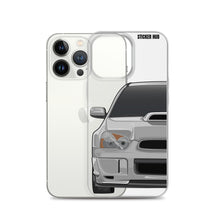 Load image into Gallery viewer, Silver 03-05 Subaru WRX STI - iPhone Case