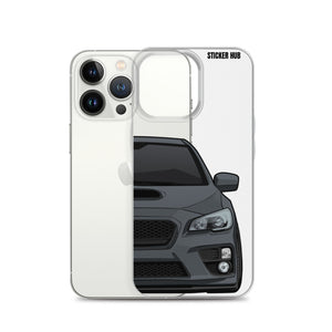 Gray 15-17 Subaru WRX STI - iPhone Case