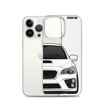 Load image into Gallery viewer, White 15-17 Subaru WRX STI - iPhone Case