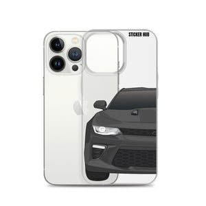 Gray 6th Gen Camaro SS - iPhone Case