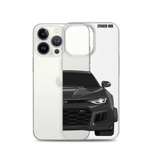 Load image into Gallery viewer, Black 6th Gen Camaro ZL1 1LE - iPhone Case