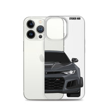 Load image into Gallery viewer, Gray 6th Gen Camaro ZL1 1LE - iPhone Case