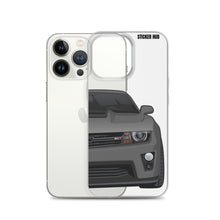 Load image into Gallery viewer, Ashen Grey 5th Gen Camaro ZL1 - iPhone Case