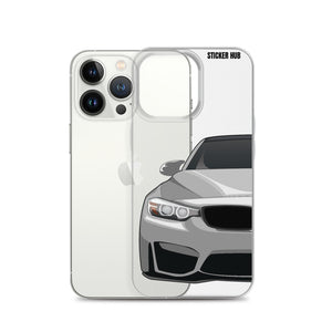 Silver BMW F80 - iPhone Case