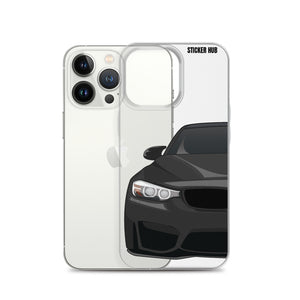 Black BMW F80 - iPhone Case