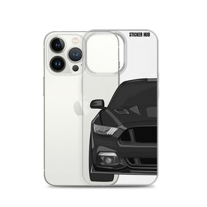 Black 15-17 Mustang 5.0 - iPhone Case