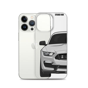 Avalanche Gray Mustang GT350 - iPhone Case