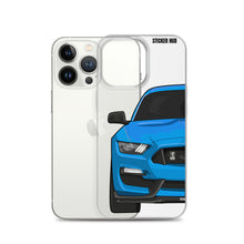 Load image into Gallery viewer, Grabber Blue Mustang GT350 - iPhone Case