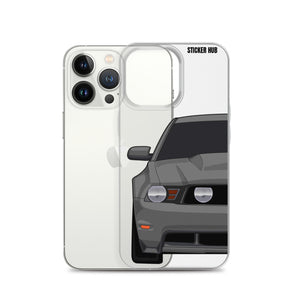 Gray 11-12 Mustang 5.0 - iPhone Case