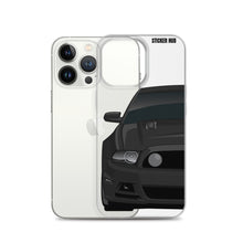 Load image into Gallery viewer, Black 13-14 Mustang 5.0 - iPhone Case