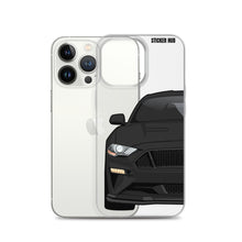 Load image into Gallery viewer, Black 18-21 Mustang 5.0 - iPhone Case